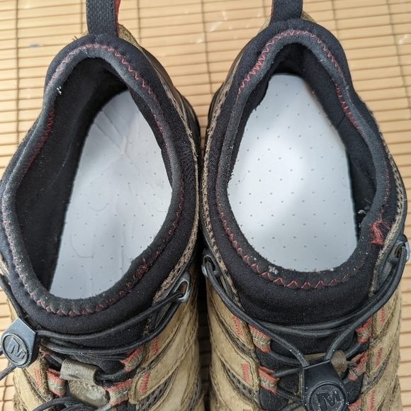 Merrell Chameleon 7 Stretch Boulder Mens US 13 Hiking Shoes J12065 Brown Black. main image 12